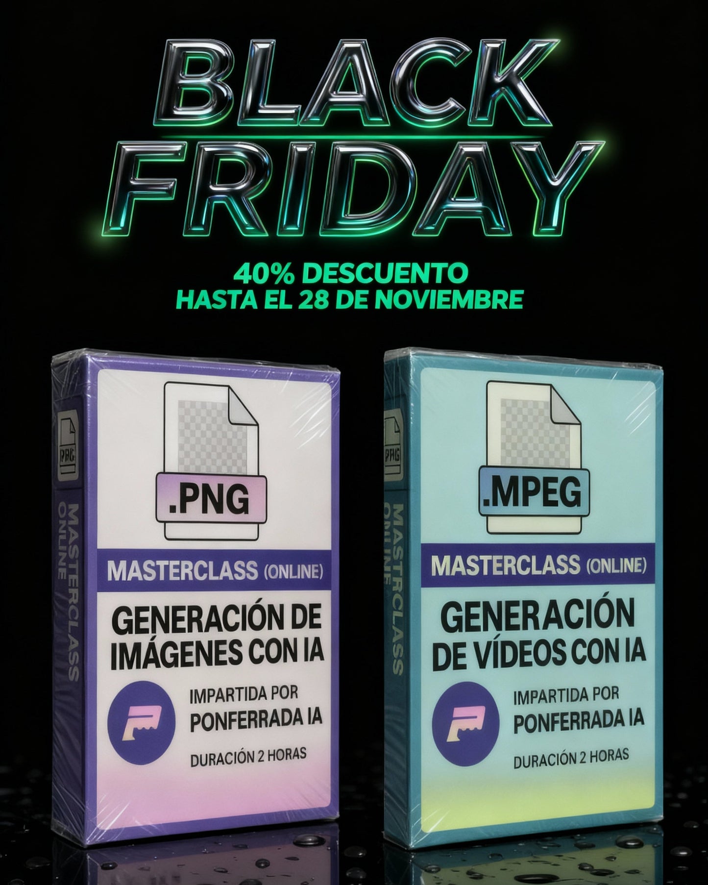 PACK: Generación de Imágenes  + Generación de video - MASTERCLASS ( 2.5+2.5horas, dos sesiones)